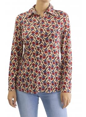 Camicia fantasia in viscosa  "Fanny"